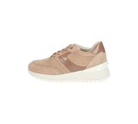 Geox Damen D DESYA A Sneaker, DK Skin, 41 EU