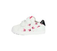 Geox Sneaker Leder/Synthetik Weiß/Pink - 25