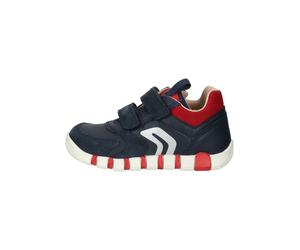 Geox Sneaker Leder/Textil Navy/Rot - 20