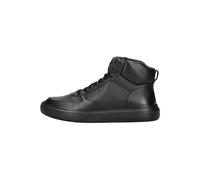 Winterboots GEOX "U DEIVEN", Herren, Gr. 43, schwarz, Leder, Textil, modisch, Schuhe, High Top Sneaker mit Warmfutter, Größenschablone zum Download (51202308-43) schwarz