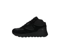 Sneaker GEOX "Geox Sneaker Leder/Textil", Herren, Gr. 44, schwarz, Leder, Textil, Schuhe Sneaker (22685635-44) schwarz