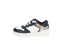 Geox Sneaker Lederimitat/Textil Blau/Multi - 37
