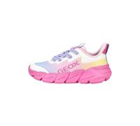 Sneaker GEOX "Geox Sneaker Lederimitat/Textil", Damen, Gr. 31, fuchsia, Schuhe Sneaker (24197350-31) fuchsia