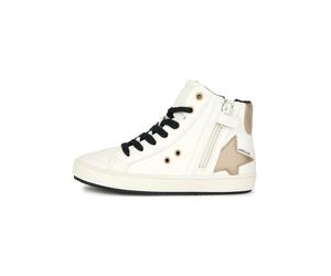 Geox Sneaker Lederimitat/Textil Ivory - 24