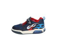 Geox Sneaker Lederimitat/Textil Navy/Aqua - 36