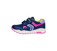 Geox Sneaker Lederimitat/Textil Navy/Pink - 30