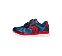Geox Sneaker Lederimitat/Textil Navy/Rot - 35