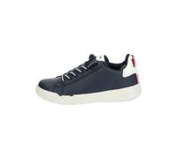 Geox Sneaker Lederimitat/Textil Navy/Weiß - 28
