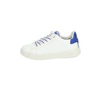 Geox Sneaker Lederimitat/Textil Weiß/Blau - 33