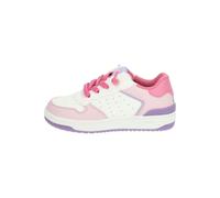 Geox Sneaker Lederimitat/Textil Weiß/Pink - 29