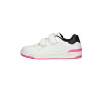 Geox Sneaker Lederimitat/Textil Weiß/Schwarz - 39