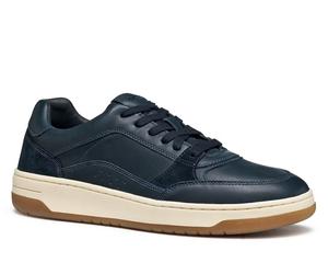 Geox Sneaker Sedral Court (Leder) navyblau Herren, Größe Euro (US) 42 (9)