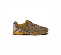 Geox Herren Sneaker U Snake Original Military Dk Grey Größe 45
