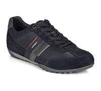 Geox U Wells C U52T5C 022ME CF47J Navy/Dk Burgundy Dunkelblau 43