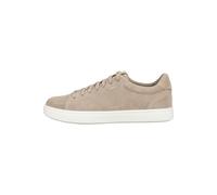 Sneaker GEOX "Geox Sneaker Veloursleder", Herren, Gr. 43, sand, Veloursleder, Schuhe Sneaker (23089043-43) sand