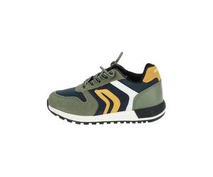 Geox Sneaker Veloursleder/Textil Military - 33