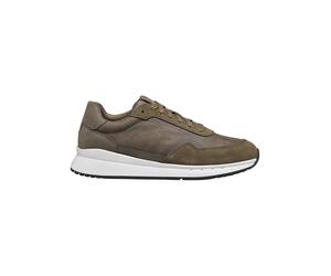 Geox Sneakers "Branthon" in Khaki - Größe 41 | Herrensneakers