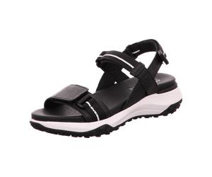 Geox Sorapis Sandalen Damen schwarz Grip D35TBB für Damen, schwarz, Größe 40 EU