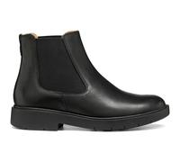 Stiefelette GEOX "Geox Stiefelette Leder/Textil", Damen, Gr. 39, schwarz, Leder, Textil, Schuhe Stiefelette (73084160-39) schwarz