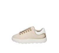 GEOX Schuhe Spherica Ec4.1 Dame Off-white/hellgold 38