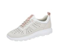Geox Spherica Schuhe beige Velour D35NUA für Damen, beige, Größe 40 EU