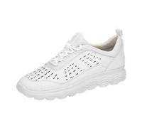 Geox Damen Sneaker SPHERICA D35NUA Weiß Nappa Größe 39