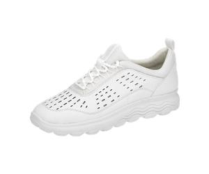 Geox Spherica Schuhe weiß Nappa D35NUA für Damen, weiß, Größe 40 EU
