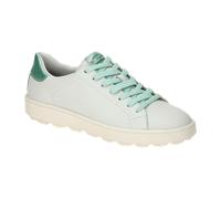 Geox Spherica Sneaker Schuhe weiß grün Damen D45WEA für Damen, weiß, Größe 40 EU