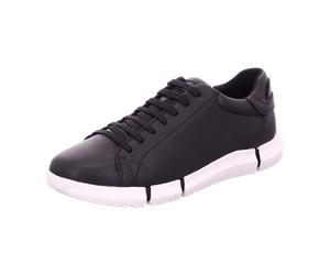 Geox Sportliche Schnürschuhe für Herren, schwarz, Größe 46 EU