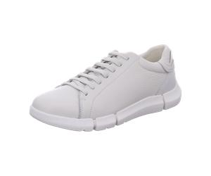 Geox Sportliche Schnürschuhe für Herren, weiß, Größe 45 EU