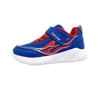 Geox J SPRINTYE Boy B Sneaker, ROYAL/RED, 25 EU