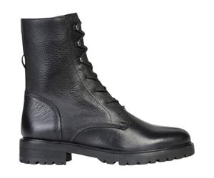 Geox Stiefel Hoara Leder schwarz Damen, Größe Euro (US) 41 (10,5)