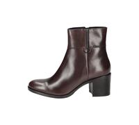 Geox Stiefelette Glattleder Dunkelbraun/Schwarz - 37