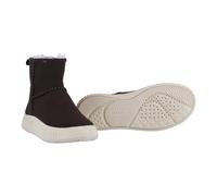 Geox Stiefelette Laquinny A (Veloursleder, warmes Innenfutter) dunkelbraun Mädchen, Größe Euro (US) 36 (4)