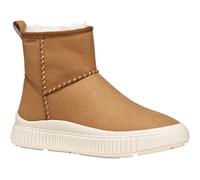 Geox Stiefelette Laquinny A (Veloursleder, warmes Innenfutter) hellbraun Mädchen, Größe Euro (US) 38 (5,5)