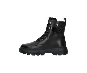 Geox Stiefelette Leder Schwarz Warmfutter - 32