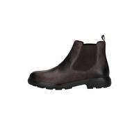 Stiefelette GEOX "Geox Stiefelette Leder/Textil", Herren, Gr. 45, braun (coffee), Leder, Textil, casual, Schuhe (40200040-45) coffee