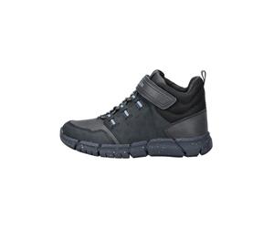 Geox Stiefelette Leder/Textil Navy - 35