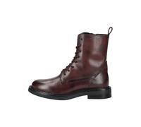 Geox Schnürstiefelette Damen D Serilda Leder Weinrot Größe 38