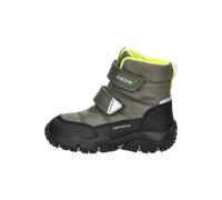 Geox Stiefelette Lederimitat/Textil Dunkelgrün Warmfutter - 25
