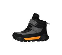 Geox Stiefelette Lederimitat/Textil Grau/Orange Warmfutter - 31