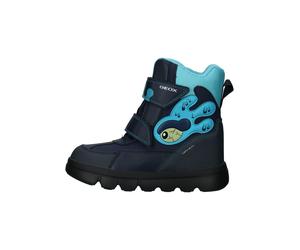 Geox Stiefelette Lederimitat/Textil Türkis/Navy - 24