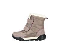 Geox Stiefelette Veolurs/Textil/Synthetik Dunkelbeige Warmfutter - 33