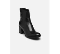 Geox Damen D New ASHEEL C Ankle Boot, Black, 40 EU