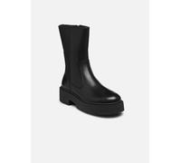 Geox Stiefelette SPHERICA, Glattleder, Schwarz, Damen EU 38