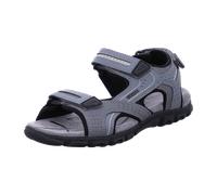 Geox Strada Herren Sandale blau U8224D für Herren, grau, Größe 46 EU
