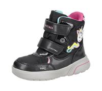 Geox Sveggen Kinder Stiefel schwarz Einhorn Warmfutter J267UC für Kinder, schwarz, Größe 27 EU