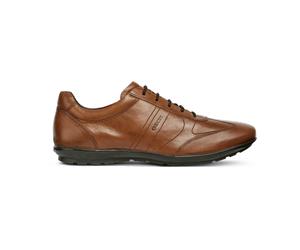 Geox Symbol Schuhe hellbraun Schnürer U74A5B für Herren, braun, Größe 41 EU