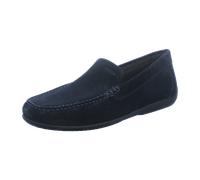 Mokassin GEOX "U ASCANIO" Gr. 42, blau (navy) Herren Schuhe Halbschuh Mokassin Slipper Halbschuhe mit Ziernaht (19919739-42)