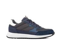 Geox U MOLVENO B Sneaker, Grey/Blue, 39 EU